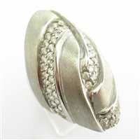 Anneau Damiata Gioielli Femme in Or blanc Zircone 3299/102-D199 - 3299/102-D199